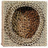Nest I, click to zoom Nest I','Mixed media: distressed twine, wire mesh, twigs and synthetic fiber, 8�" x 8�" x 2�"